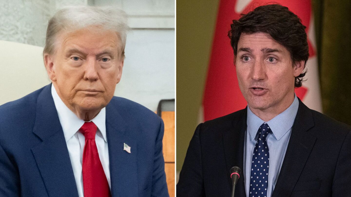 <i>Getty Images via CNN Newsource</i><br/>President-elect Donald Trump had dinner with Canadian Prime Minister Justin Trudeau at Mar-a-Lago.