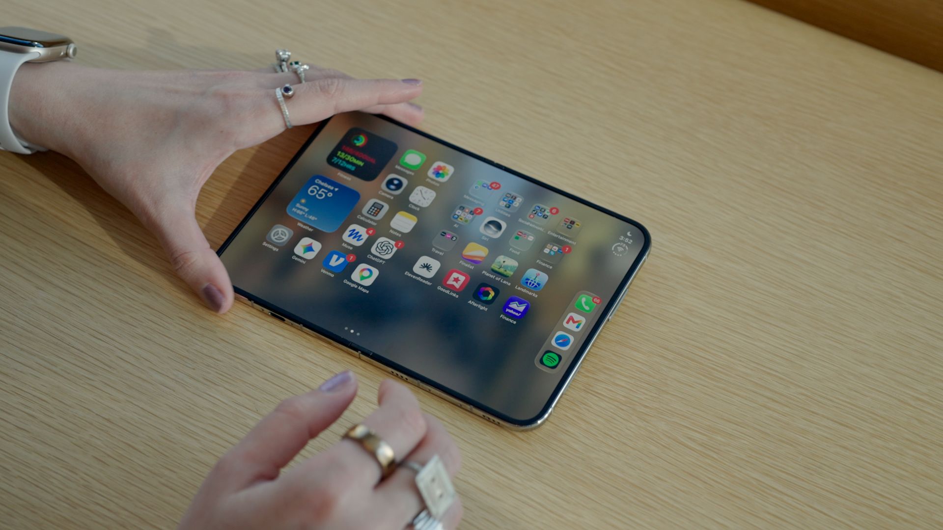 On the iPhone Duo