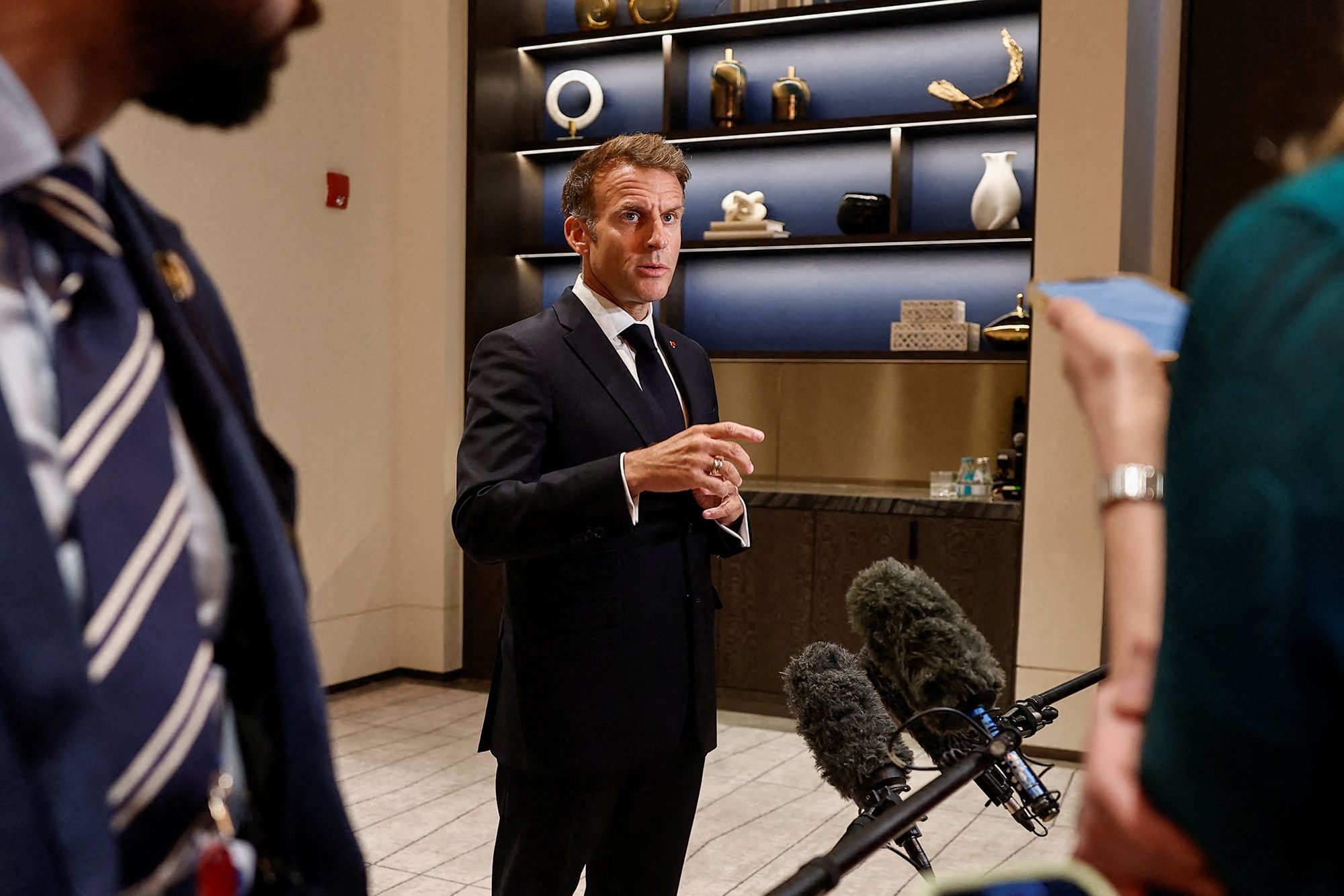 Macron slams ‘stupid comments’ from world leaders after Trump blames France unrest on migrants